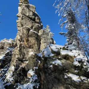 Samotín - Blatiny - Drátenická skála - Vysočina s dětmi