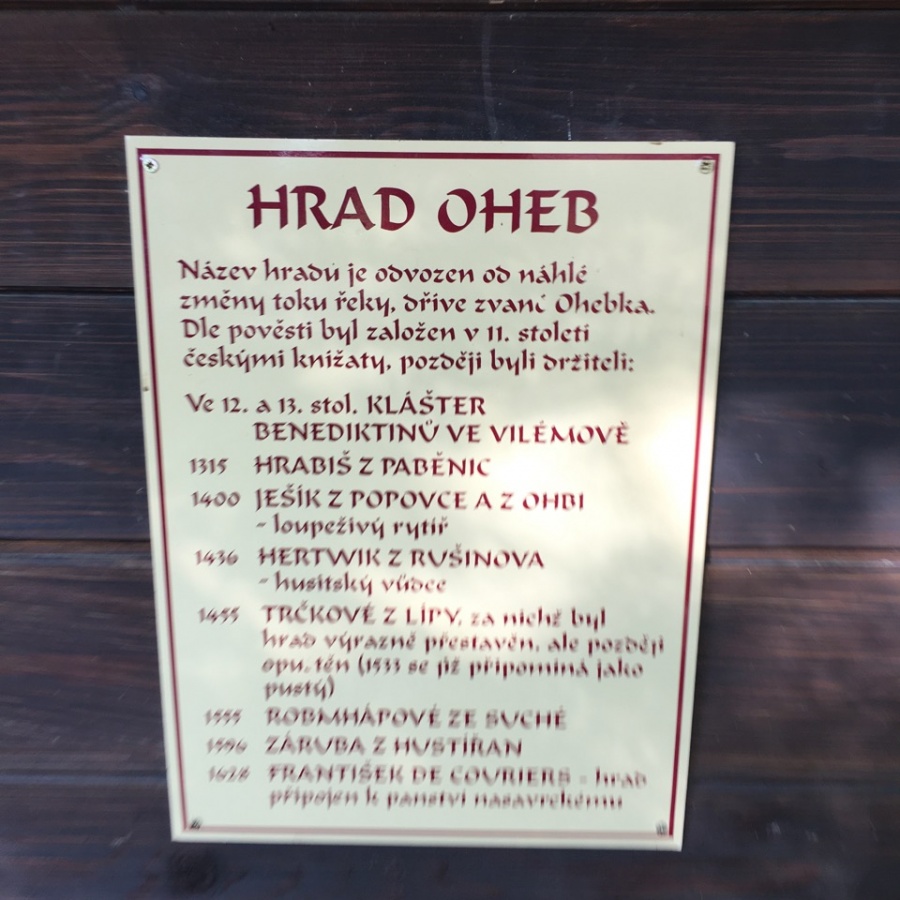 Hrad Oheb na Seči obrázek 8