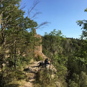 Hrad Oheb na Seči - Vysočina s dětmi