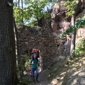Hrad Oheb na Seči - Vysočina s dětmi