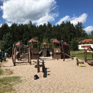 Domanín lanový park a okolí - Vysočina s dětmi