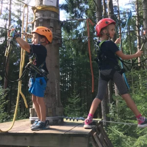 Domanín lanový park a okolí - Vysočina s dětmi