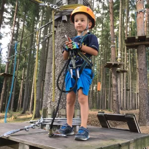 Domanín lanový park a okolí - Vysočina s dětmi