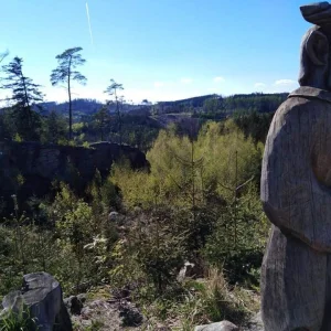 S Mikulášem za čertem na Bradlo - Vysočina s dětmi