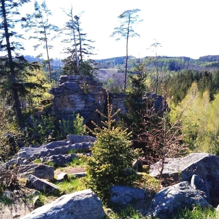 S Mikulášem za čertem na Bradlo - Vysočina s dětmi