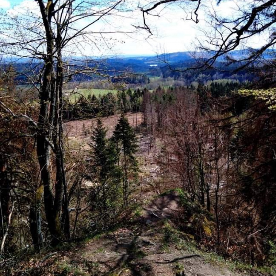 Zřícenina Štamberku a zatopený lom obrázek 9