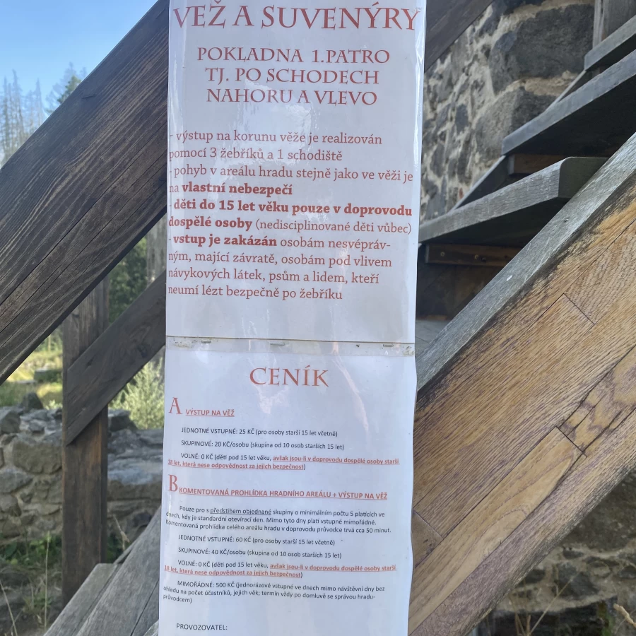 Zřícenina hradu Rokštejn / 5