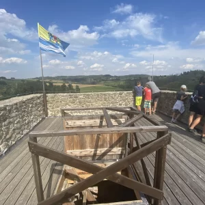 Zřícenina hradu Rokštejn - Vysočina s dětmi