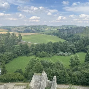 Zřícenina hradu Rokštejn - Vysočina s dětmi