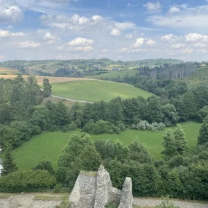 Zřícenina hradu Rokštejn - Vysočina s dětmi
