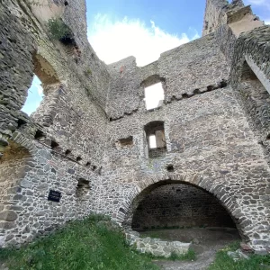 Zřícenina hradu Rokštejn - Vysočina s dětmi