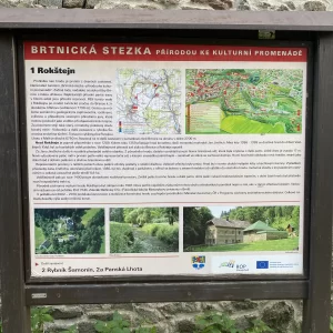 Zřícenina hradu Rokštejn - Vysočina s dětmi