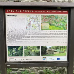 Zřícenina hradu Rokštejn - Vysočina s dětmi
