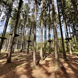 Lanový park Outdoor Domanín / 1 - Vysočina s dětmi
