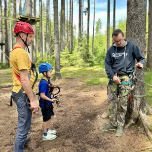 Lanový park Outdoor Domanín / 4 - Vysočina s dětmi