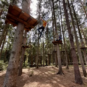 Lanový park Outdoor Domanín / 6 - Vysočina s dětmi