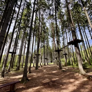 Lanový park Outdoor Domanín / 7 - Vysočina s dětmi