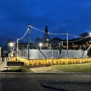 Bruslení na umělém kluzišti - Vysočina s dětmi